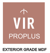 VIR Proplus Exterior Grade MDF 8x4